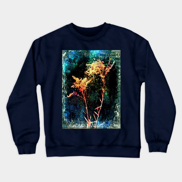 cyanotype herbs Crewneck Sweatshirt by redwitchart